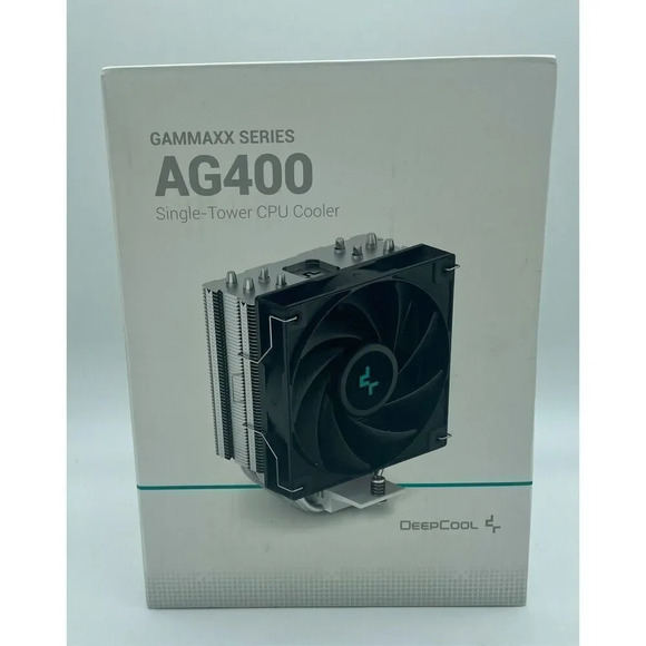 DeepCool AG400 120mm Single Tower CPU Cooler‎ Black - Picture 1 of 8
